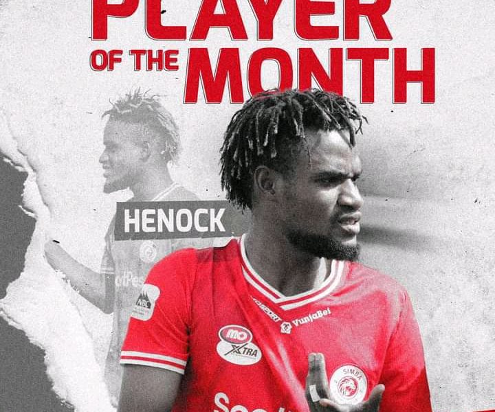 Simba SC : Henonc Baka élu meilleur joueur du mois en Tanzanie – Congo ...