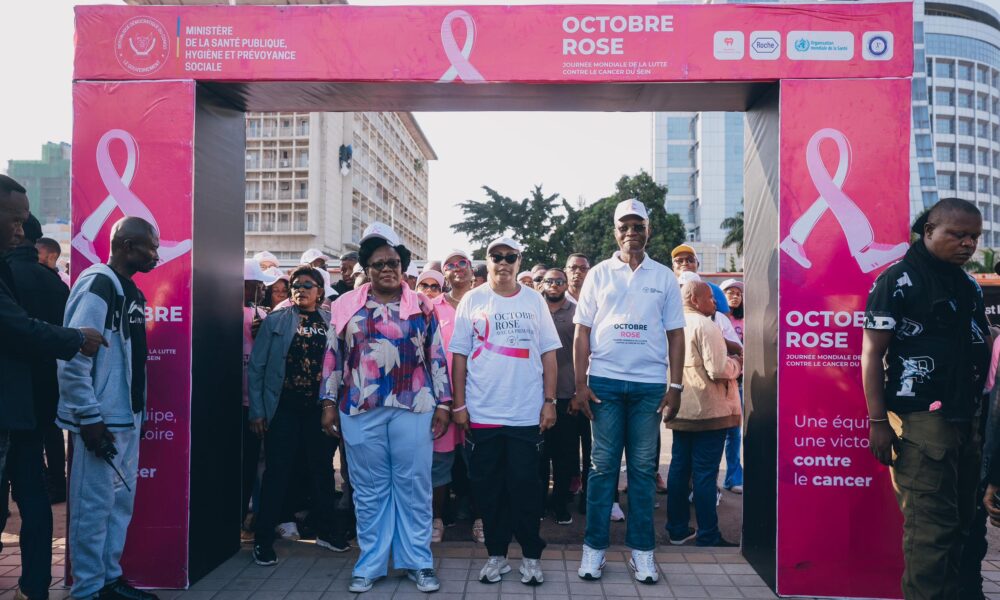 Octobre Rose Judith Suminwa Dans L ar ne De Sensibilisation De La Octobre Rose Judith Suminwa Dans L ar ne De Sensibilisation De La