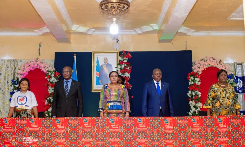 Kasaï-Central : à Kananga, la clôture du mois de la femme marquée par un appel à la mobilisation contre les violences et la guerre à l’Est