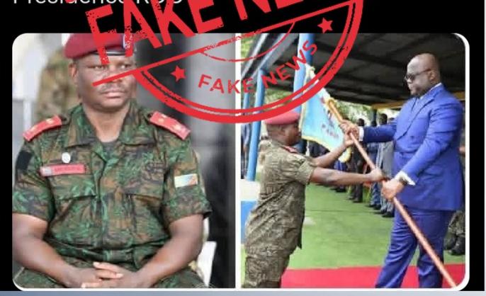 Kinshasa : une fausse information sur le Général-major Ephraim Kabi Kiriza enflamme les réseaux sociaux
